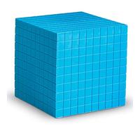 Learning Resources Cubo con base diez de plástico acanalado
