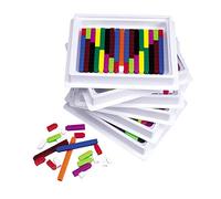 Learning Resources Cuisenaire Varillas de plástico de conexión para aula