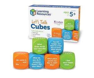 Learning Resources Dados para adquirir aptitudes sociales y emocionales Charlemos