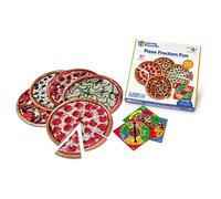 Learning Resources Divertido Juego de fracciones Pizza Fraction Fun