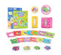 Learning Resources Educational Insights Recambio Stickers 3D Jardín - Kit Creativo Niños, Hacer Pegatinas, Manualidades sin Pegamento, Compatible con Máquina, 5+