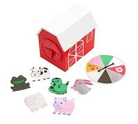 Learning Resources Educational Insights Toddler with Farm Animals Hase,Schwein Granja interactiva Petting Zoo de My First Game, Color, M EI-1776