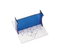 Learning Resources Espejo de Geometría GeoReflector - Herramienta Educativa para Niños de 6+ Años - 39,5 × 15 cm - Plástico Transparente - Regalo Stem para Navidad
