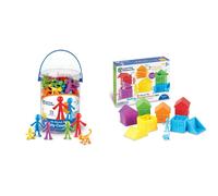 Learning Resources Figuras de la Familia All About Me, Juego de 72 Piezas, Desar