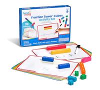 Learning Resources Fraction Tower Cubes Set de Actividades Matemáticas Stem