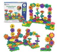 Learning Resources GardenGears Set de construcción Juguetes Stem Movimiento y Causa y Efecto Ages 4+