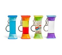 Learning Resources Resources-97364 Soothing Swirlers Botellas Sensoriales 97364, A Partir de 3 Años, 4 Efectos, Portátiles con Llavero, Juego Antiestrés, Multicolor