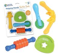 Learning Resources Juego de 4 Herramientas Prácticas para el Desarrollo de la Motricidad Fina, Fácil de Limpiar, Juguete Educativo Montessori Sensorial y Duradero, Regalo Niños y Niñas 3 4 5 + Años