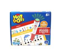 Learning Resources Hot Dots (Juego 2) - Aprenda Lectura y matemáticas - Educación Infantil, 2 Libros de Actividades, 100 páginas, más de 5 años