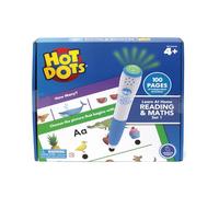 Learning Resources Hot Dots (Set 1) - Aprende Lectura y matemáticas - Educación Infantil, 2 Libros de Actividades, 100 páginas, más de 5 años,(ESP2445-UK)