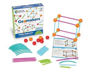 Learning Resources Juego de construcción Geomakers Stem Explorers