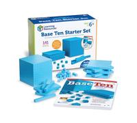 Learning Resources Set de Base Diez con Ranuras para Principiantes