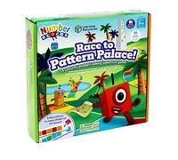 Learning Resources Juego de Mesa de la Carrera hasta el Palacio de los Patrones de los Numberblocks, Regalos de los Numberblocks, Juegos de matemáticas, aprende a Contar, aprende los Colores, 3+