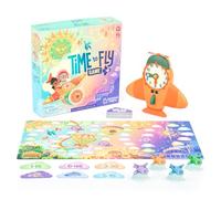 Learning Resources, Juego de Reloj El Tiempo Vuela, Juguetes para niños y niñas de 4 años, Juego de Reloj para Decir la Hora, para 2-4 Jugadores, 62 Piezas