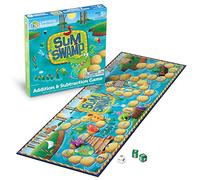 Learning Resources Juego de Sumas y Restas Infantil - Sum Swamp de 2 a 4 Jugadores - Tablero Matemático Divertido para Niños 5+ Años - Actividad Educativa para Aula y Hogar