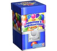 Learning Resources Juego de sumas y restas Pop for Addition & Substraction de la Gama Pop Games, Juego Aprender a sumar, matematicas, 6 Anos