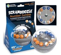 Learning Resources Juego Rompecabezas Scramboozle Number Jumble para Niños 6 Años y Más Juego Educativo lógico