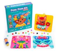 Learning Resources Kit de Pompones para Niños - 1000 Piezas + 16 Actividades - Manualidades Sensoriales Reutilizables - A Partir de 5 Años - Regalo Educativo