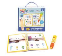 Learning Resources- Libro de Actividades del 11 al 10 y bolígrafo Interactivo Hot Dots, Incluye más de 60 Ejercicios, Regalos de los Numberblocks, 5+ años, Color Verde, Rojo, Talla única (EI-2551)