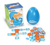 Learning Resources Math Scramble, Juego de matemáticas para niños, desarrolla el Sentido numérico, 1-4 Jugadores, 5+ años de Edad