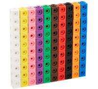 Learning Resources Mathlink Cubos- Temprano Matemáticas Número Bloques X 100