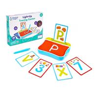 Learning Resources Mesa de luz para delinear, set de actividadesaprender el alfabeto, juguete didáctico de preescolar, mesa de luz portátil, niños, 3+ años