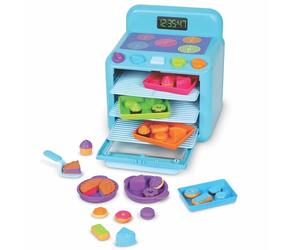 Learning Resources Mini Horno para clasificar Dulces, Horno fácil de Hornear, Comida de Juego, Juego de Cocina para niños, Juguetes de simulación, Mini Alimentos, Juguetes de clasificación, Juego de