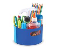 Learning Resources Miniorganizador Create-a-Space (azul), recipiente guardar material de manualidades, el aula, taller, espacios pequeños