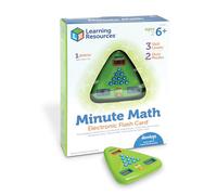 Learning Resources Minute Math, 6-10 Años, Juego Electrónico de Matemáticas, Mejora el Cálculo Mental con Desafíos Flash