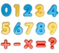 Learning Resources Moldes para la Arena de los números y los símbolos de Operaciones