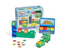 Learning Resources Numberblock Cuatro, Puesto de Productos, Caja Registradora, Carrito de Compras, Aprender los Números y Contar, Juguete Educativo, Regalo para Niños y Niñas de 3, 4, 5+ Años
