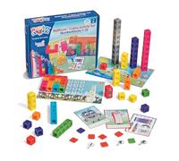 Learning Resources MathLink Cubes Numberblocks 1-10, Juego Educativo para Contar y sumar, Cubos conectables con Tarjetas de Actividades, 198 Piezas, Edades 3+