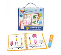 Learning Resources Libro de Actividades del 1 al 10 y bolígrafo Interactivo Hot Dots® Numberblocks, Incluye más de 75 Ejercicios, Regalos de los Numberblocks, 4+ años