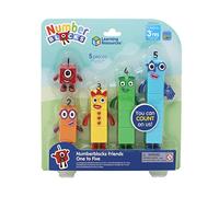 Learning Resources Numberblocks Amigos 1-5, 5 Figuras Articuladas, 3+ Años | Inventa historias con Numberblocks, reconoce números y practica el conteo mientras creas y das vida a aventuras imaginativas