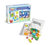 Learning Resources Numberblocks Kit de 20 Actividades con 28 Piezas de Madera, Personajes del Uno al Cinco, Aprender los Números y Contar, Bolsa de Almacenamiento, Juguete Educativo, 3 4 5+ Años
