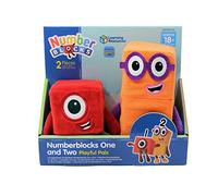 Learning Resources Numberblocks Uno y Dos, 2 Peluches Oficiales, 18+ Meses | Descubre Uno y Dos, reconoce los números y disfruta del juego suave mientras gana confianza en sus primeros aprendizajes