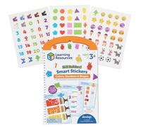 Learning Resources Pegatinas Educativas, Libro de Actividades con 100+ Pegatinas Reutilizables y 25 Páginas, Desarrolla el Reconocimiento de Colores y Formas, Regalo Niño y Niña 3 4 5 Años