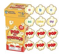 Learning Resources Pop for Phonics Juego de Cartas para Practicar los Sonidos de Las Letras y los Patrones fonéticos Desde 5 años