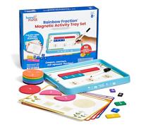 Learning Resources Rainbow Fraction Magnético con Bandeja de Actividades