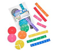 Learning Resources Rainbow Fraction Set Magnético de Fracciones Arcoíris