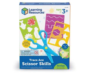 Learning Resources Rastro Ace Tijeras Skills - Niños Seguridad Tijeras Set