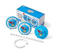 Learning Resources Reloj de línea numérica, Nivel avanzado para niños, Set de 6,Aprender a Decir Las Horas,matemáticas,Reloj para Aprender a Decir Las Horas, Material para Aprender