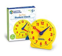 Learning Resources - Reloj para los Alumnos Big Time Student Learning Clock, Color (LER2095), Color/Modelo Surtido, Talla única