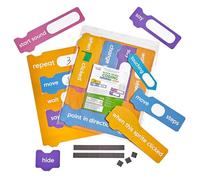 Learning Resources Resources-97366 Set Magnético de Demostración Scratch, 182 Piezas - Programación sin Pantallas para Clase, Multicolor (97366)
