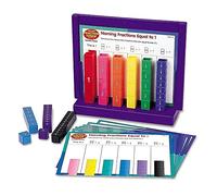 Learning Resources Set de Actividades de fracciones Rainbow Fraction Tower