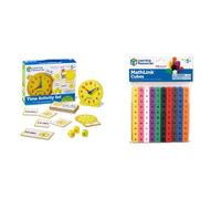 Learning Resources-Set de Actividades de La Hora De, Color, Talla Única (LER3220