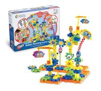 Learning Resources Set de construcción de la fábrica de Robots de Gears! Gears! Gears
