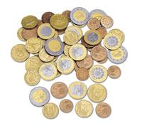 Learning Resources LSP0026-EUR - Set Monedas Euro, Monedas Juguete, Dinero de Juguete