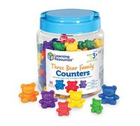 Learning Resources - Set de Ositos de Distintos tamaños y Pesos (69 Unidades), Colores Variados