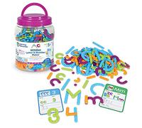 Learning Resources Set para Formar Letras y números en el Aula de Skill Builders, 200 Piezas, 5+ años, Contar, Alfabeto, Habilidades numéricas, recursos para el Profesor, Material Escolar